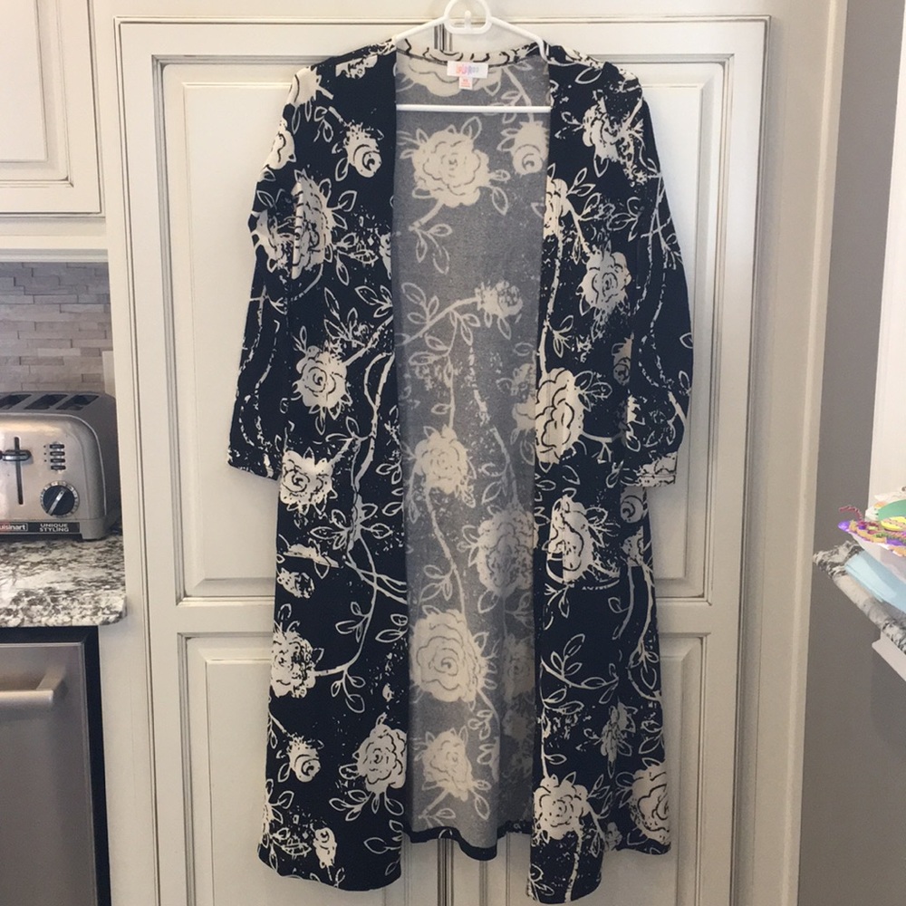 Floral LuLaRoe Sarah Cardigan
